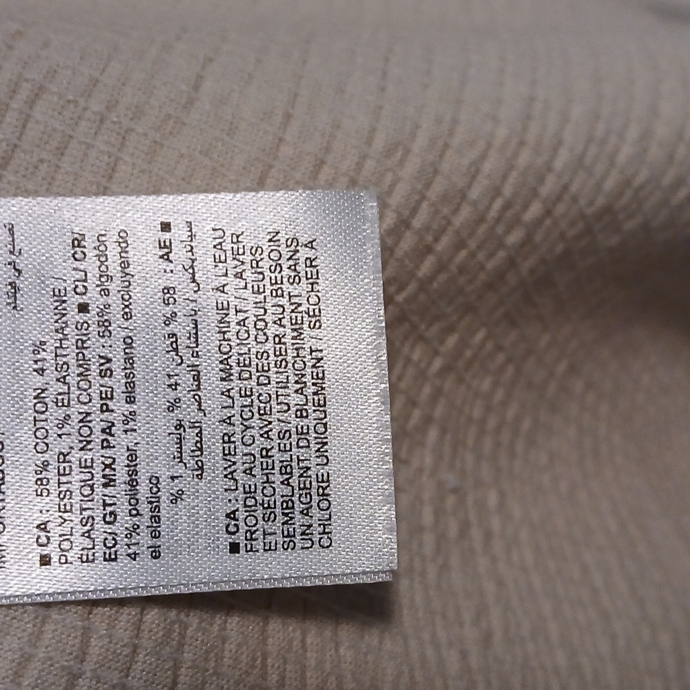 Neutral Sqaure Neck Dress - Picture 4 of 4